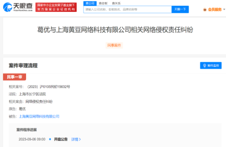 葛优因侵权纠纷起诉樊登读书 案件将于9月开庭审理