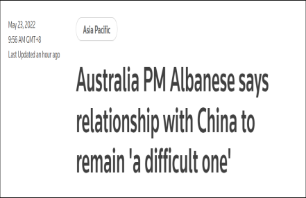 澳新总理上任首次公开谈中国